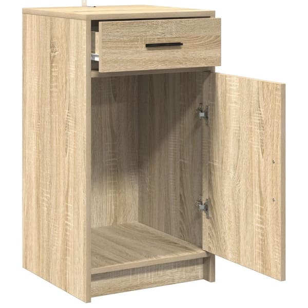 vidaXL Sideboard Sonoma Eik 40x41x75 cm Ingeniørtre