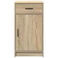 Miniatyrbilde 8 av 11: vidaXL Sideboard Sonoma Eik 40x41x75 cm Ingeniørtre