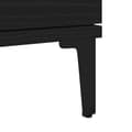 Miniatyrbillede 11 af 11: vidaXL Sideboard Sort egetræ Konstrueret træ Mellem Opbevaringsenhed