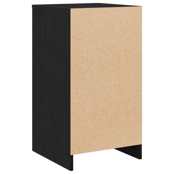 vidaXL skjenk svart eik 40x41x75 cm konstruert tre