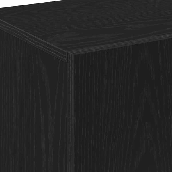 vidaXL Høyskap i Svart Eik, 70x31x115 cm, Laget av Konstruert Tre