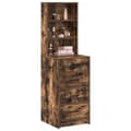 Pikkukuva 4 / 11: vidaXL Highboard Savustettu Tammi 40x41x135 cm Tekninen Puu