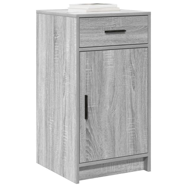 vidaXL Skap Grå Sonoma 40x41x75 cm Konstruert Tre