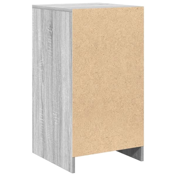vidaXL Skap Grå Sonoma 40x41x75 cm Konstruert Tre