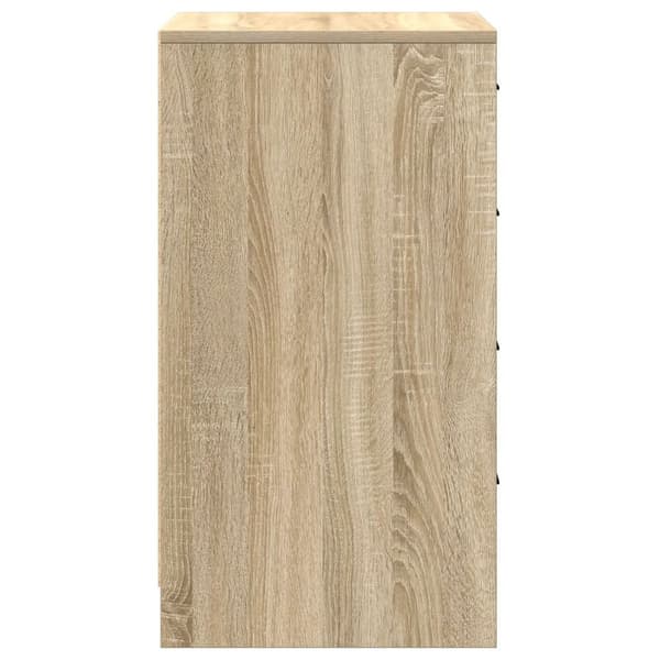vidaXL Sjenk Sonoma Eik 40x41x75 cm Konstruert Tre