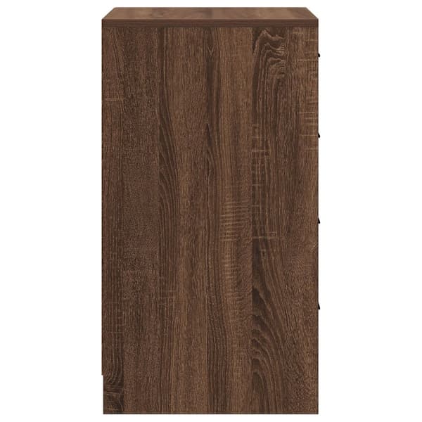 vidaXL Sidebord Brun Eik 40x41x75 cm Konstruert Tre