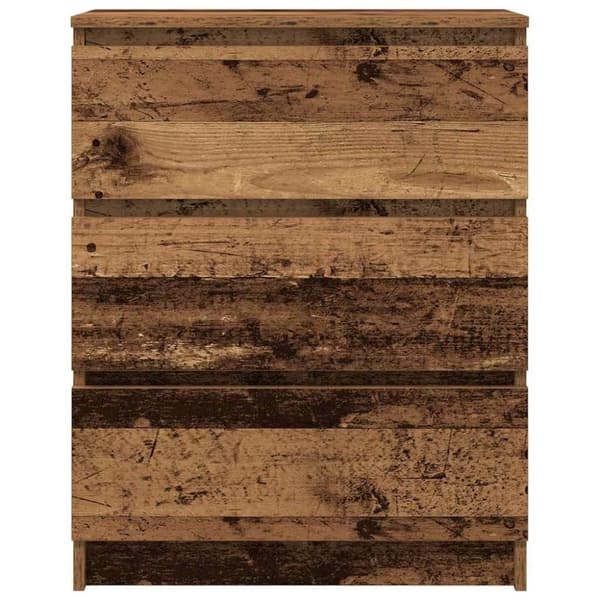 vidaXL Skjenk gammelt tre 60x35x76 cm konstruert tre