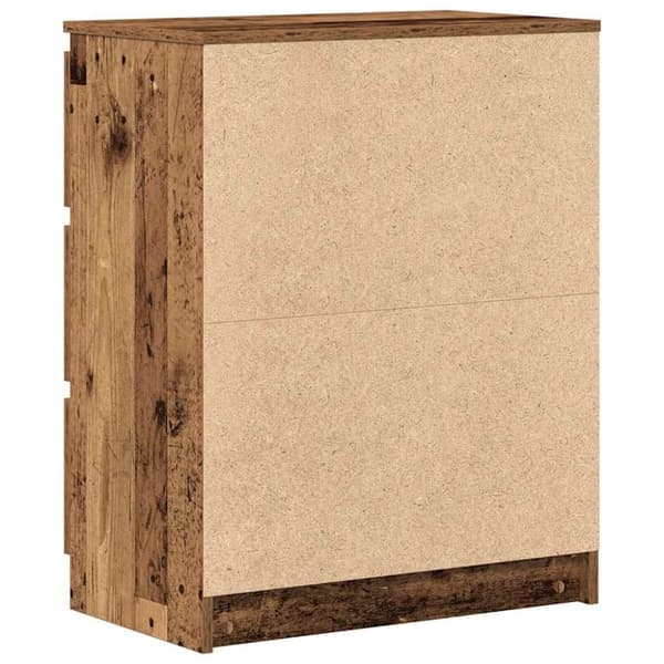 vidaXL Skjenk gammelt tre 60x35x76 cm konstruert tre