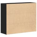 Pikkukuva 9 / 11: vidaXL Senkki musta tammi 91x29,5x75 cm tekninen puu