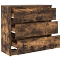 Pikkukuva 6 / 11: vidaXL Senkki savutammi 80x35x76 cm tekninen puu