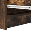 Miniatyrbilde 11 av 11: vidaXL Skjenk røkt eik 80x35x76 cm konstruert tre