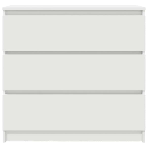 vidaXL skab 80x35x76 cm konstrueret træ hvid