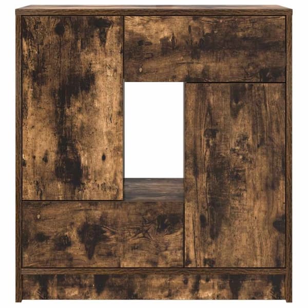 vidaXL Senkki laatikoilla ja ovilla savustammi 70,5x34x74,5 cm