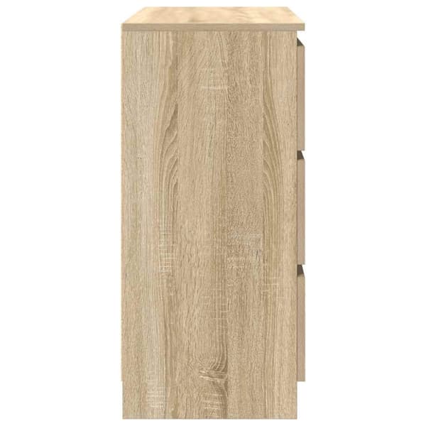 vidaXL Senkki sonoma tammi 80x35x76 cm tekninen puu