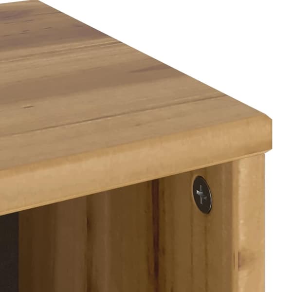 vidaXL sidekabinetter 4 stk ODDA 40x24x79 cm massivt fyrretræ