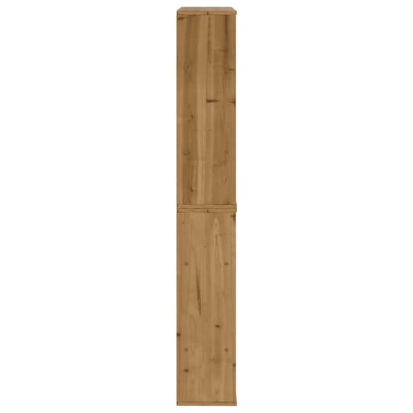 vidaXL Sideskap 4 stk ODDA 40x24x79 cm heltre furu