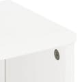 Miniatyrbillede 11 af 11: vidaXL sidekabinetter 5 stk ODDA 40x24x79 cm massivt fyrretræ hvid