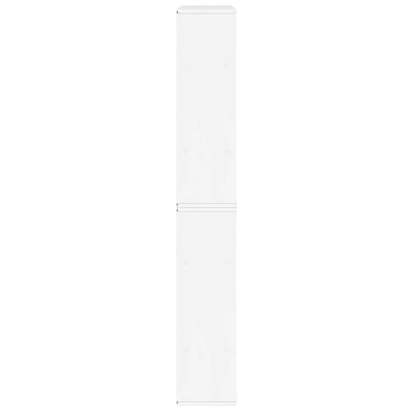 vidaXL Sidoskåp 5 st "ODDA" vit 40x24x79 cm massivt trä furu