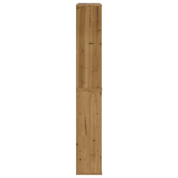 vidaXL Sidoskåp 4 st "ODDA" 40x24x79 cm massivt trä furu