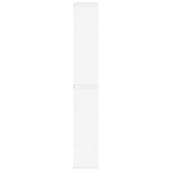 vidaXL Sideskap 5 stk ODDA hvit 40x24x79 cm heltre furu