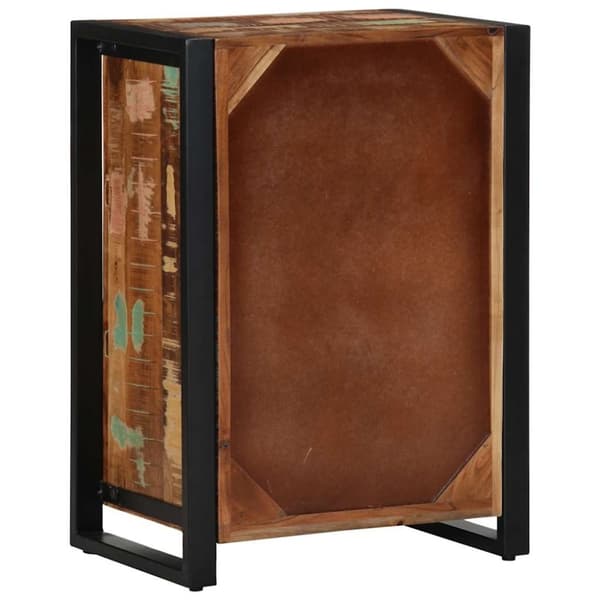 vidaXL skænk 50x35x70 cm massivt genbrugstræ