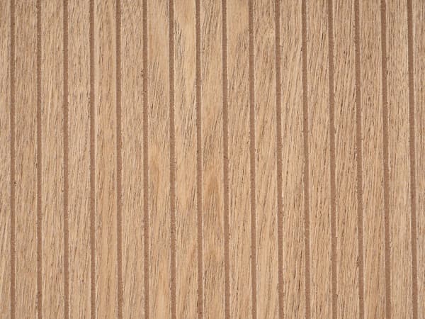 Skjenk Brun Svart MDF Metallben 3 dører Riflet front Moderne design Oppbevaring