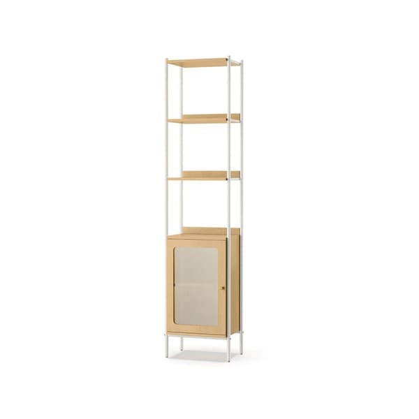 Bokhylla, VASAGLE, 30x40x174.7 cm, Beige