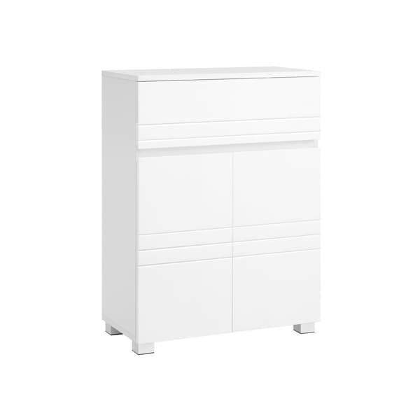 Skab, VASAGLE BBK140W01, 60x30x80 cm, Hvid