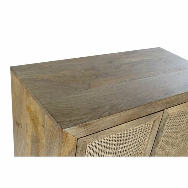 Sivupöytä DKD Home Decor Rottinki Mangopuu