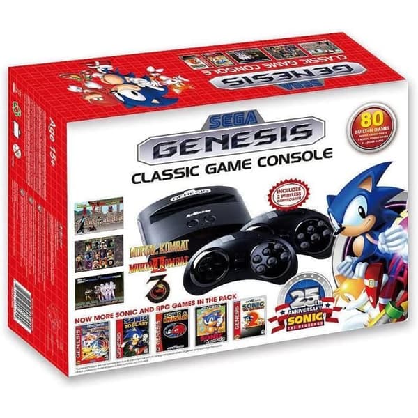Sega Console Megadrive - 25-årsjubileumsutgåva- USED