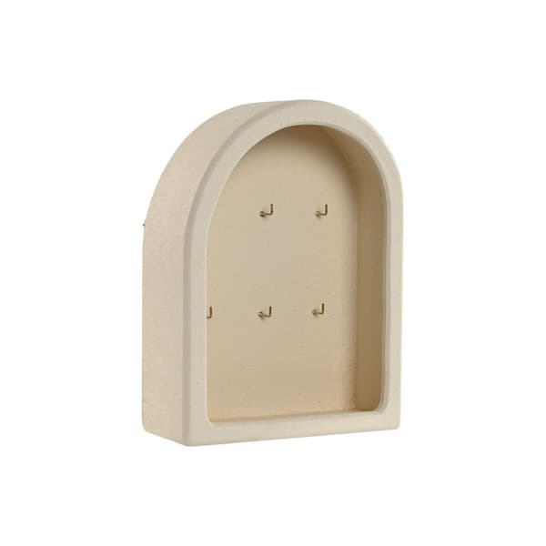 Nyckelskåp Home ESPRIT Beige 20,5 X 8,5 X 27,5 cm