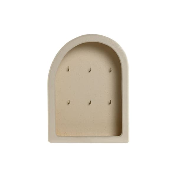 Nyckelskåp Home ESPRIT Beige 20,5 X 8,5 X 27,5 cm