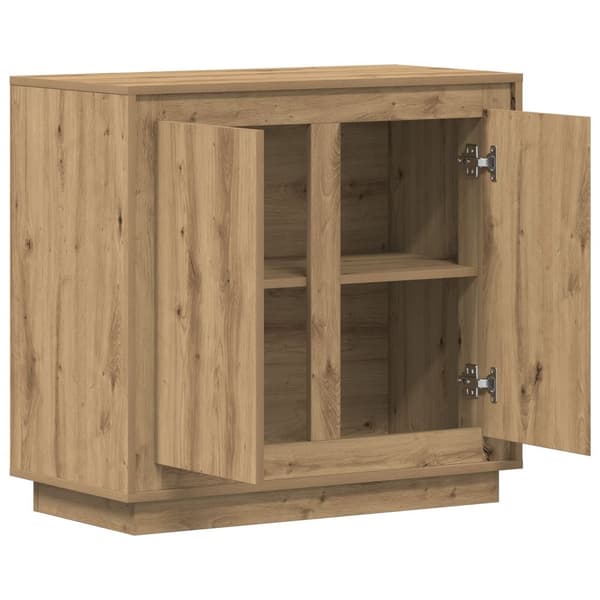 Sideboard Artisan Ek 80x34x75 cm Konstruerat Trä