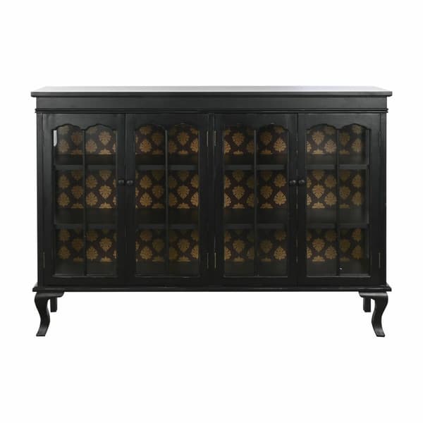 KÄYTETTY Sivupöytä DKD Home Decor Musta (Kunnostetut Tuotteet B)
