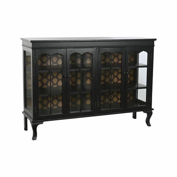 KÄYTETTY Sivupöytä DKD Home Decor Musta (Kunnostetut Tuotteet B)