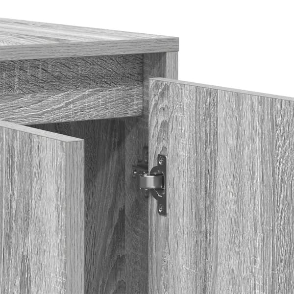 Grått Sideboard Grå sonoma Konstruerat trä 135 x 41 x 75 cm