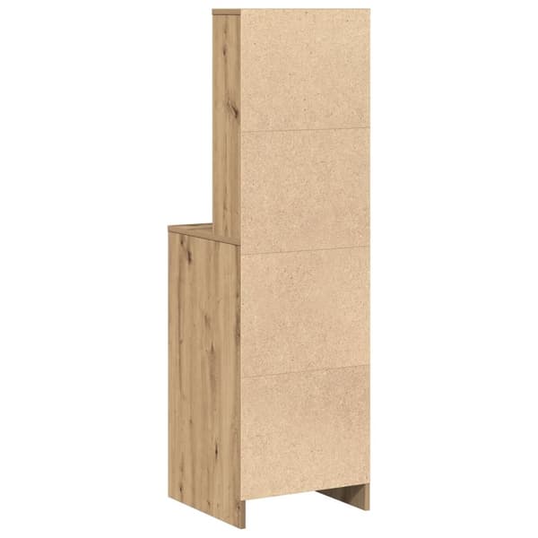 Högskåp Hantverksmässig Ek 40x41x135 cm Konstruerat trä