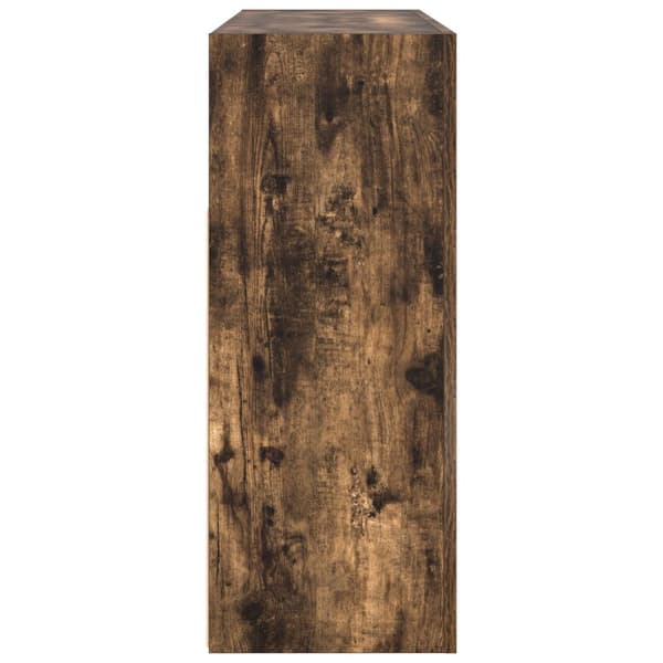 Skåp Rökt Ek Konstruerat Trä 116 x 30 x 75 cm Rökt Ek Skåp