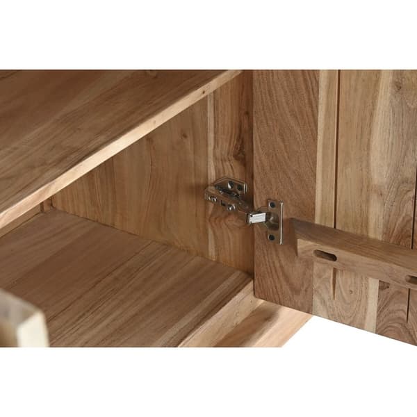 Skänk Home ESPRIT Naturell Akaciaträ Trä MDF 180 x 40 x 80 cm