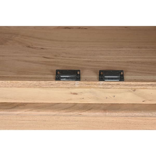 Skänk Home ESPRIT Naturell Akaciaträ Trä MDF 180 x 40 x 80 cm