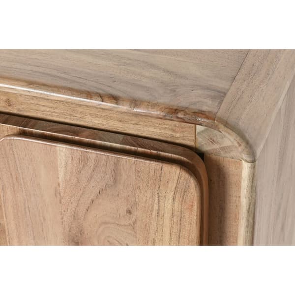 Skänk Home ESPRIT Naturell Akaciaträ Trä MDF 180 x 40 x 80 cm