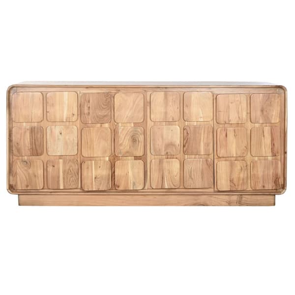 Skänk Home ESPRIT Naturell Akaciaträ Trä MDF 180 x 40 x 80 cm