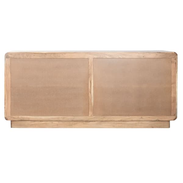 Skänk Home ESPRIT Naturell Akaciaträ Trä MDF 180 x 40 x 80 cm