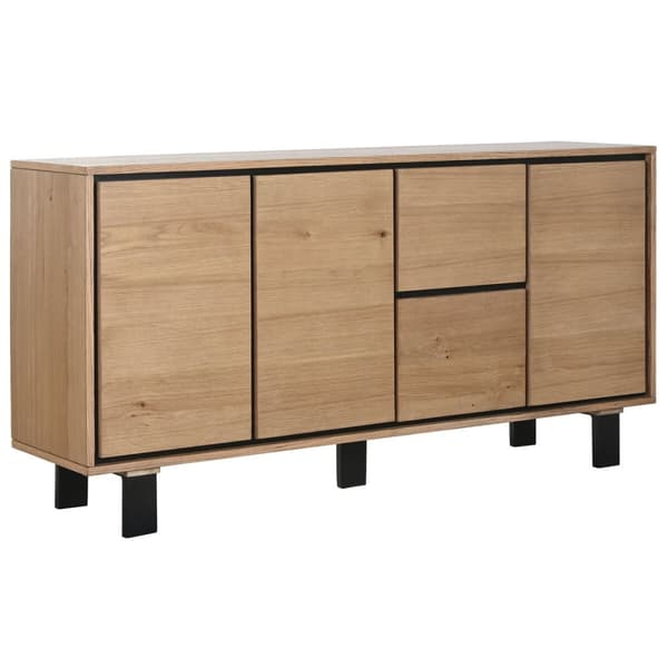 Skænk Home ESPRIT Metal Træ MDF 160 x 38 x 80 cm