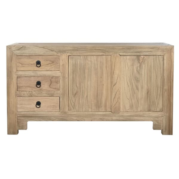Skænk Home ESPRIT Natur Elmetræ 145 x 40 x 81 cm