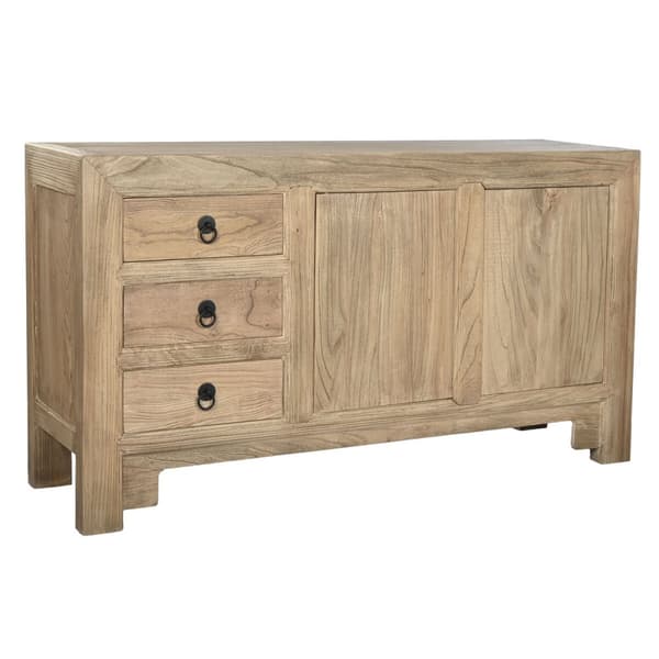 Skænk Home ESPRIT Natur Elmetræ 145 x 40 x 81 cm