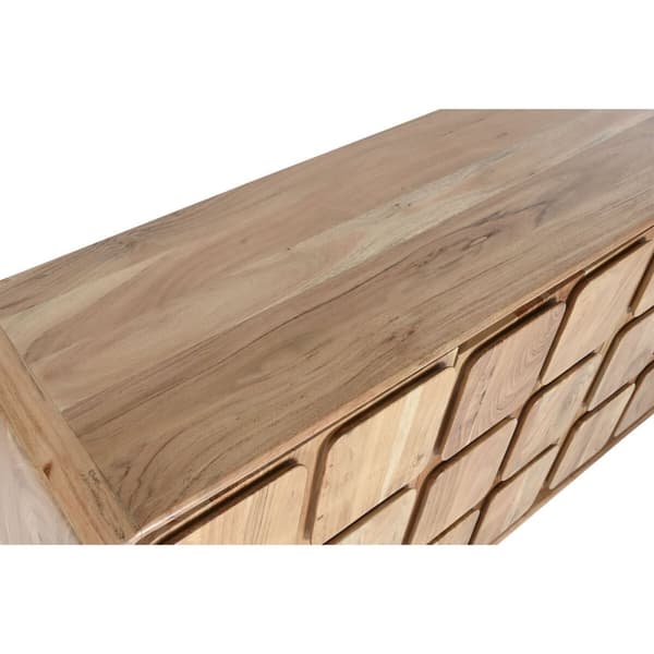 Skænk Home ESPRIT Natur Akacie Træ MDF 180 x 40 x 80 cm