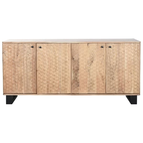 Skænk Home ESPRIT Metal Akacie 170 x 40 x 80 cm