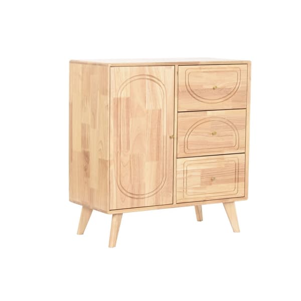 Sivupöytä Home ESPRIT Luonnollinen Metalli Rottinki Kumipuu 73,5 x 35 x 78 cm