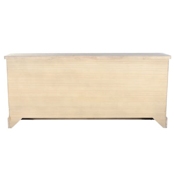 Sivupöytä Home ESPRIT Luonnollinen Puu Kristalli 180 x 40 x 82 cm